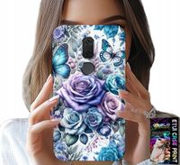 ETUI DO HUAWEI MATE 10 LITE - KWIECISTE WZORY RÓŻEKWIATKI CASE + SZKŁO