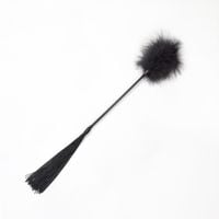 black feather tickler & whip