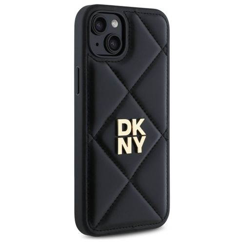 dkny dkhcp15mpqdslk iphone 15 plus 6.7  czarny/black quilted stack na Arena.pl