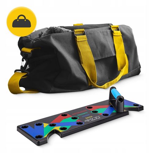 DESKA UCHWYTY DO POMPEK ĆWICZEŃ PLATFORMA PUSH UP BOARD WIELOFUNKCYJNA SIŁA na Arena.pl