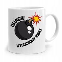 Dla Kibcia Kibola Fana Kubek Wybuchowy Kibic! Z Nadrukiem Ze Zdjęciem