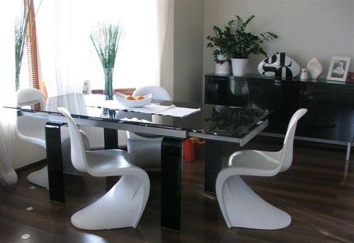 Krzesło HOVER białe polipropylen na Arena.pl