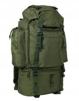 Plecak turystyczny wojskowy taktyczny Mil-Tec Ranger 75 l olive z pokrowcem