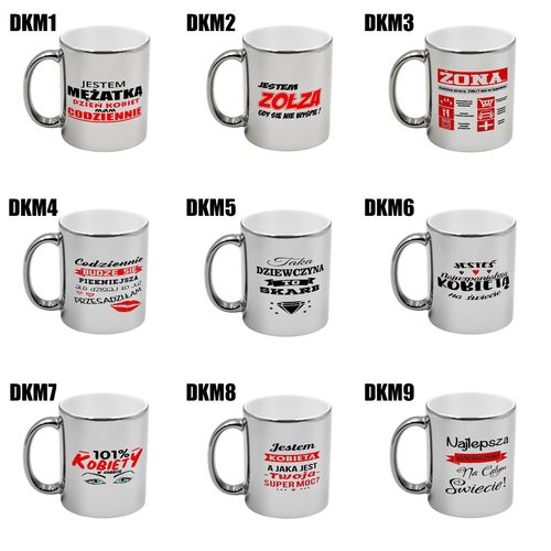 Kubek z nadrukiem prezent Dzień Kobiet dla Koleżanki Dziewczyny Mamy wzory na Arena.pl