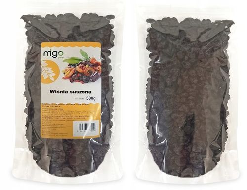 WIŚNIE SUSZONE naturalne - 500g - MIGOgroup na Arena.pl