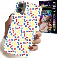 ETUI DO MOTOROLA EDGE 30 NEO - ŁAPKI KOŚCI PIES PATROL BAJKI + FOLIA