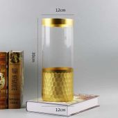 Wazon Hexagon - Złoty -  Home Decor Złoty L