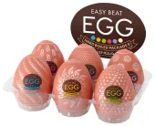 tenga egg hb package ii - zestaw 6 elastycznych modeli jednorazowych
