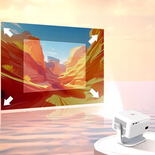 PROJEKTOR LED MAGCUBIC L018 4K 1080p ANDROID SMART TV WiFi GŁOŚNIK BT na Arena.pl