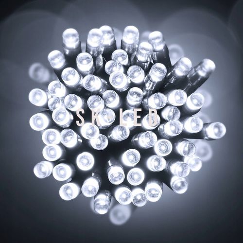 Lampki CHOINKOWE 500 LED ŚWIĄTECZNE BIAŁE ZIMNE ZEWNĘTRZNE WEWNĘTRZNE na Arena.pl