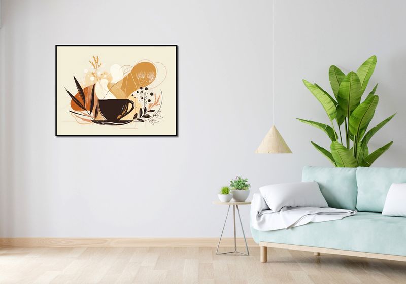 Plakat 100x75cm Aromatyczna Przerwa zdjęcie 4