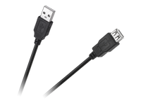 Kabel USB Wtyk-Gniazdo przedłużacz 1m Solidny Eco-Line