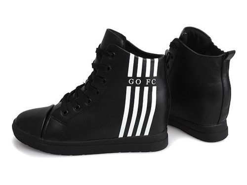 MODNE PROSTE SNEAKERSY GFA98 CZARNY 36 na Arena.pl