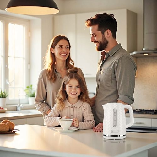 CZAJNIK ELEKTRYCZNY BEZPRZEWODOWY C280B BIAŁY 1,7L ELDOM na Arena.pl