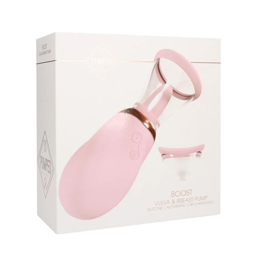 Boost - Rechargeable Vulva And Breast Pump - Pink na Arena.pl
