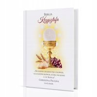 Pamiątka Komunii BIBLIA PISMO ŚWIĘTE + NADRUK IMIĘ