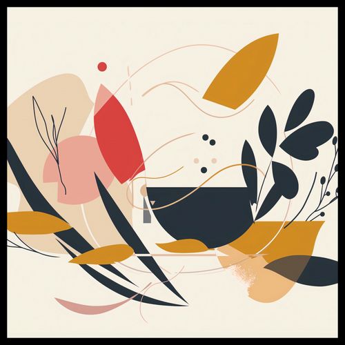 Plakat 70x70cm Porywista Flora na Arena.pl