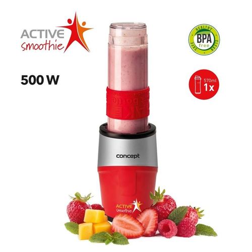 Blender stołowy Concept Active Smoothie SM3382 Czerwony na Arena.pl