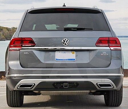 Volkswagen Atlas - Chromowane Listwy Grill Atrapy Zderzaka Tuning zdjęcie 2