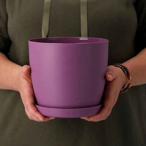 DONICZKA OSŁONKA Z PODSTAWKĄ DONICA KOLORY 18cm na Arena.pl