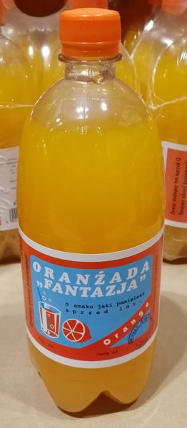 Napój FANTAZJA Pomarańcza 1L zdjęcie 1