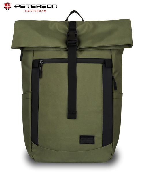 plecak miejski ptn rio-9107 green zdjęcie 4