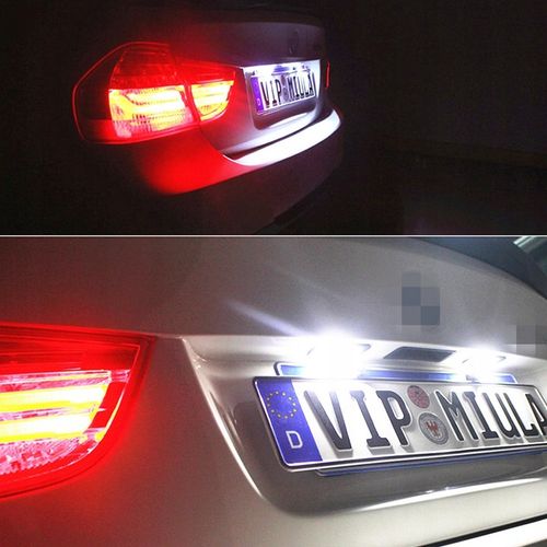 PODŚWIETLENIE TABLICY REJESTRACYJNEJ LED DO BMW E39 E60 E61 X5 E90 E91 E93 na Arena.pl