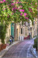 80CM 120 OBRAZ DOMY DZIELNICY PLAKA ŚCIENNY