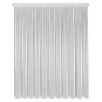 Firana na taśmie z błyszczącą nicią NOELIA 300X270 biała