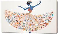 Obraz 100x60cm Wirująca Balerina