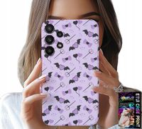 ETUI DO SAMSUNG GALAXY A13 4G - MODNE WZORY WIDŁY SERCA KOKARDKI KOKARDA
