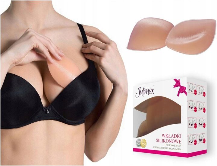 Silikonowe wkładki do biustonosza Maxi Push-up zdjęcie 1