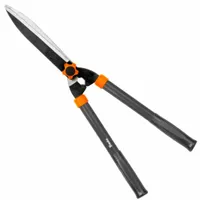 RĘCZNE NOŻYCE do ŻYWOPŁOTU krzewów TRAWY sekator OSTRZE PROSTE 20cm GAŁĘZI