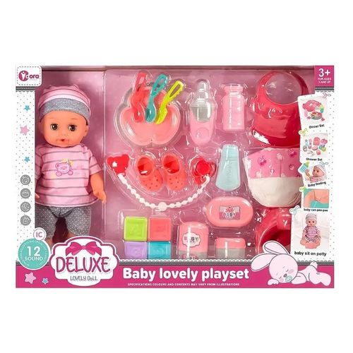 Lalka bobas jak żywa duża akcesoria interaktywna mówi siusia ubranko na Arena.pl