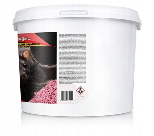 BARDZO SILNA TRUTKA NA SZCZURY I MYSZY GRANULAT BROMADIOLON STRONG 3KG na Arena.pl