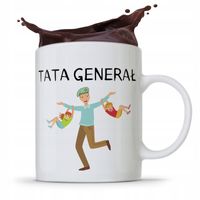 Kubek Na Dzień Ojca Dla Taty Tata Generał Prezent Z Nadrukiem Ze Zdjęciem