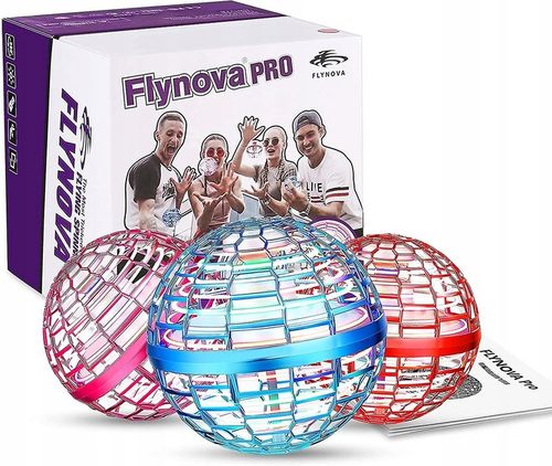 LATAJĄCA KULA DRON PIŁKA ZABAWKA UFO USB LED kolor na Arena.pl