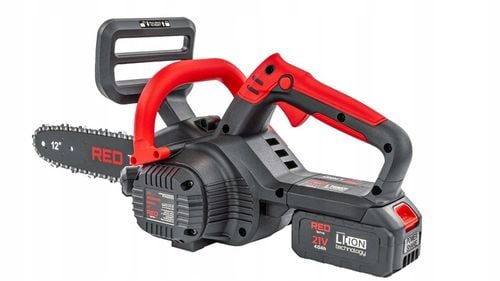 PIŁA ŁAŃCUCHOWA AKUMULATOROWA GAŁĘZIÓWKA PILARKA 2x AKU 4AH + 2x na Arena.pl