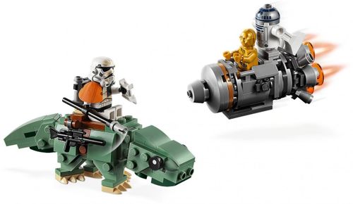 Lego Star Wars Kapsuła ratunkowa kontra Dewback na Arena.pl