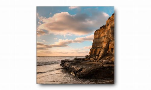 OBRAZ NA PŁÓTNIE 043 Klif 60x60cm na Arena.pl
