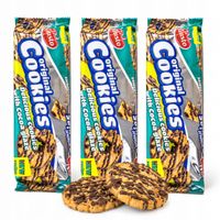 Ciastka kruche Gusto Italiano 3x100g z polewą czekoladową
