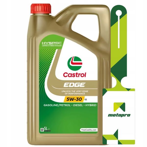 OLEJ SILNIKOWY CASTROL EDGE 5W30 5L LL zdjęcie 3