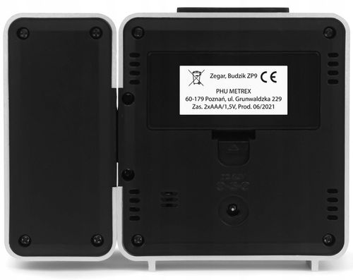 ZEGAR Z PROJEKTOREM TERMOMETR BUDZIK STACJA POGODY DCF na Arena.pl