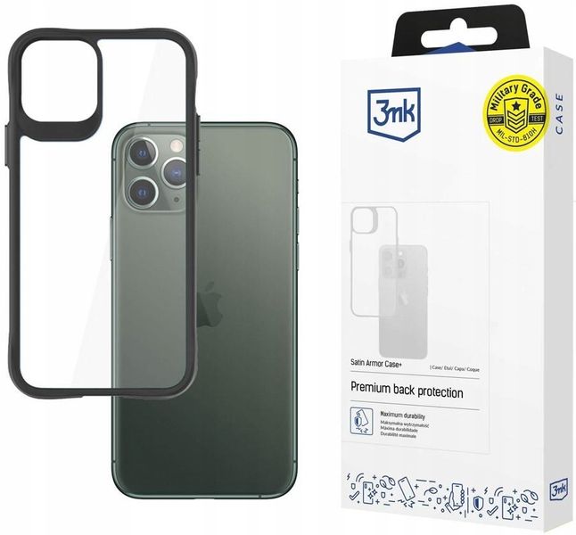 Apple iPhone 11 Pro Max - 3mk Satin Armor Case+ zdjęcie 3