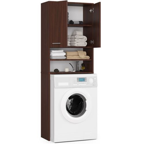 SŁUPEK REGAŁ ŁAZIENKOWY FIN NAD PRALKĘ WENGE na Arena.pl