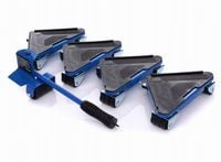 ZESTAW DO TRANSPORTU PRZESUWANIA MEBLI PODNOŚNIK 300kg ZESTAW 5-EL.