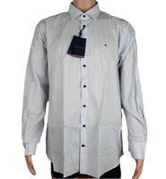 Męska koszula Tommy Hilfiger -TH Flex Slim Shirt MW0MW29147 - roz. 45 (2XL)