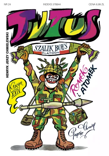 Komiks dla dzieci - Tytus, Romek i A'Tomek - Księga XXIV - Tytus w NATO na Arena.pl
