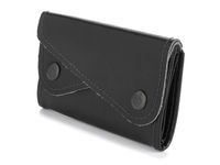 Banknotówka Portfel Czarny Etui Na Pieniądze Retro Uniseks Skórzane G63