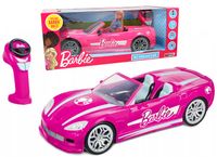 BARBIE Zdalnie sterowany różowy kabriolet pojazd 63740